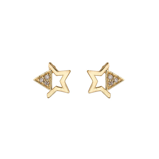 9ct Gold Earrings - ER167